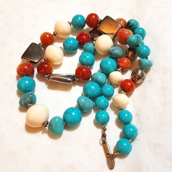 MIRIAM Haskell 1976 Southwest Beaded Necklace - Picture 6 of 7